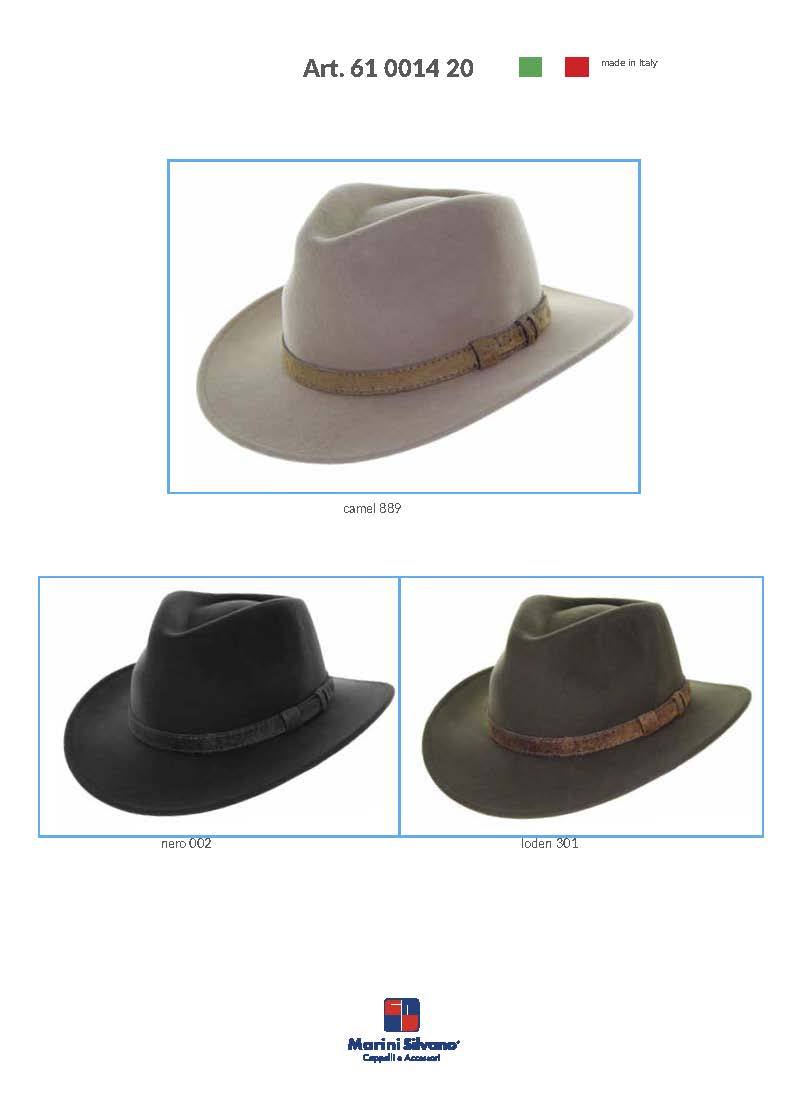 cappello feltro uomo